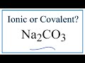 Ionic Compounds and Carbonate Ions