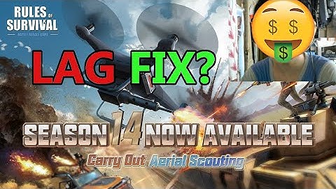 Season 14 wala ng lag? | Rules Of Survival