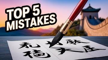 Top 5 Mistakes New Mandarin Learners Make