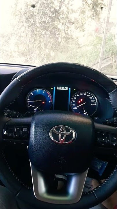 fortuner 2021 instrument cluster animation #fortuner2021 #fortuner #toyota #4x4 #toyotafortuner
