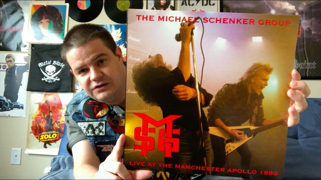 Michael Schenker Group MSG Live at the Manchester Apollo 1980 Record ...