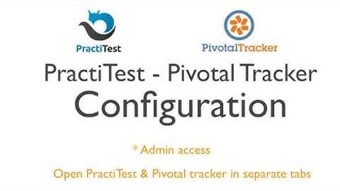 Pivotal Tracker - PractiTest Integration: Configuration