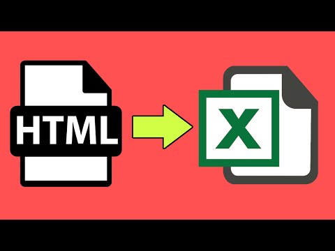 How to export HTML table to Excel