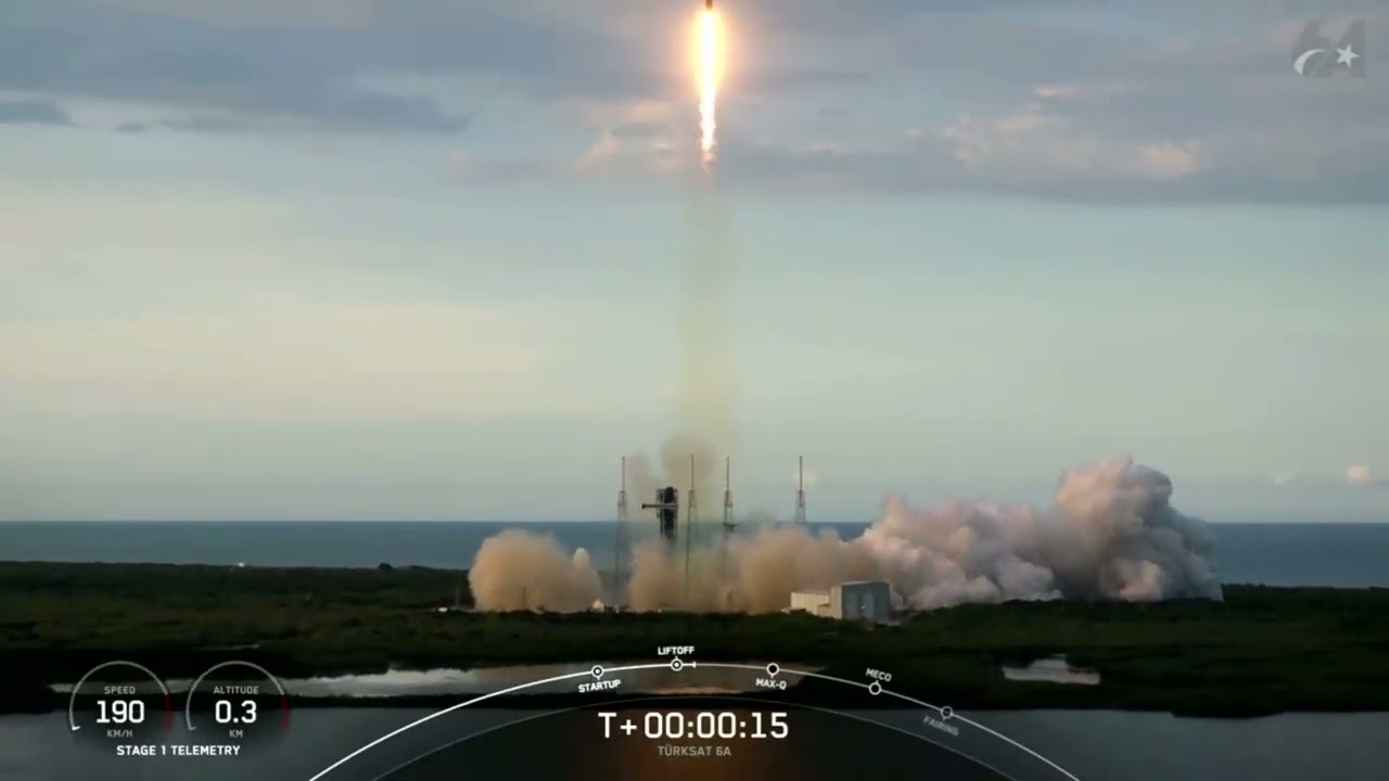 Türksat 6A MISSION | SpaceX