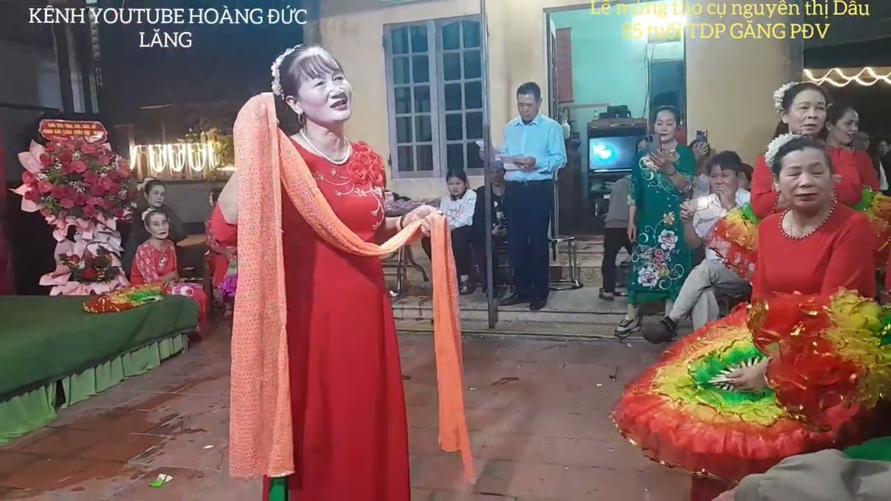 CLB . VN .NCT. TDP GĂNG PĐV. MỪNG THỌ CỤ NGUYỄN THỊ DẪU 85 TUỔI 