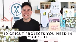 10 Cricut Projects You Need in Your Life!