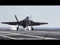 F-35 Lightning II • 1st Arrested Landing On Aircraft Carrier