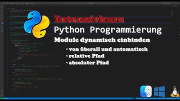 Intensivkurs Python Programmierung 🐍 - Bonus: Module dynamisch einbinden lassen | ITWorks4U