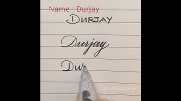 Durjay: #calligraphy #lettering #cursive #handwriting #cursivewriting #handlettering