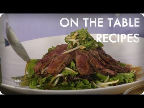 Skirt Steak & Salad Recipe By Eric Ripert | On The Table Recipes | Reserve Channel