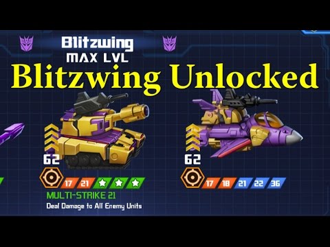 Transformers Battle Tactics - Blitzwing Gameplay