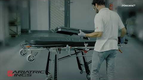 Video tutorial for assembling bariatric wings on Mercury ambulance cot