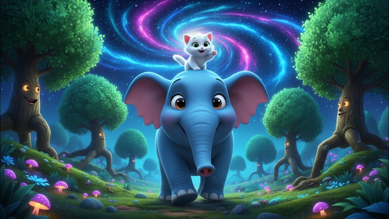 🐘 एक मोटा हाथी झूम के चला | Agar Ped Bhi Chalte Hote | Billi Rani |