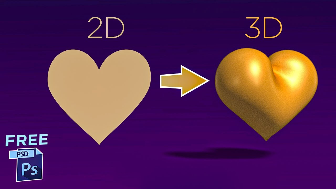 Heart Rotation Animation in Photoshop