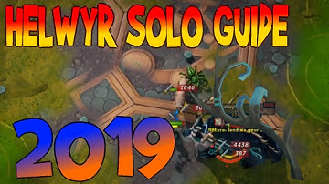 Runescape 3 - Helwyr Solo Guide, NO FOOD - GWD2 2019