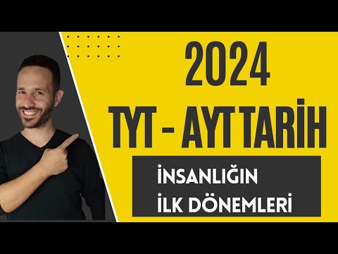 İnsanlığın İlk Dönemleri / 2024 TYT-AYT TARİH #tyt #ayt #tarih