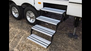 Installing New RV Steps Using Solid Step from Lippert Components