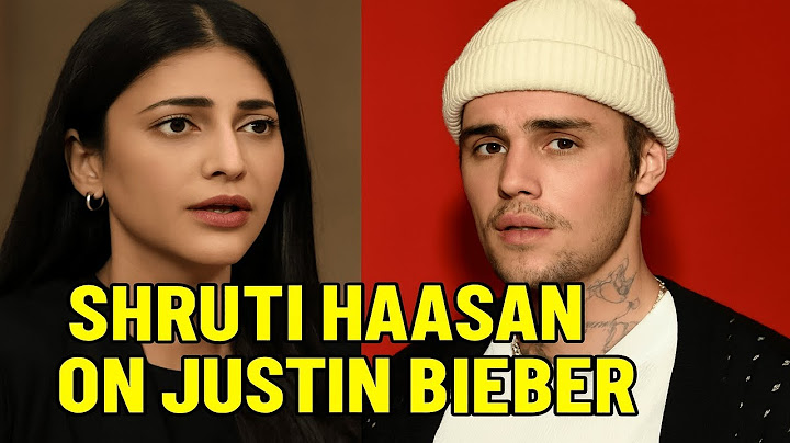 🎤 Shruti Haasan Speaks Out on Justin Bieber: "Not My Kind of Pop" | Interview Highlights