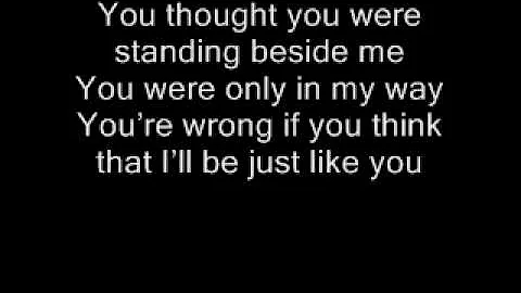 Three Days Grace Just Like You Lyrics