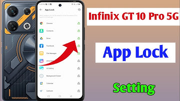 how to app lock infinix gt 10 Pro 5g / infinix gt 10 pro me app lock kaise kare / infinix gt 10 pro
