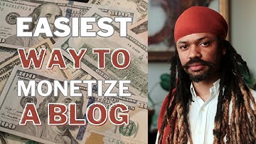 The EASIEST way to monetize your blog