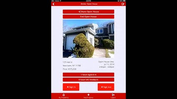 AM Open House Tutorial | Agent Sign Out on a Broker Open House on the iPad®, iPhone®, and Android™