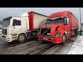 Volvo VNL 670 &amp; MAN M90 в Рейсе