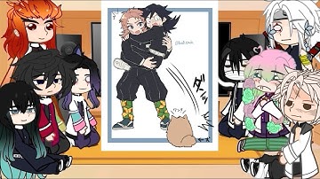 Hashiras React To Giyuu Tomioka 🌊 + Random Things || Part 2 || Demon Slayer Spoilers !!! 🌊🌊