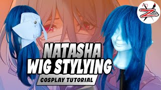 Wig Styling Tutorial | Natasha - Honkai Star Rail Cosplay