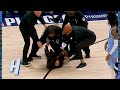 Crazy fan runs on court during grizzliestimberwolves game 