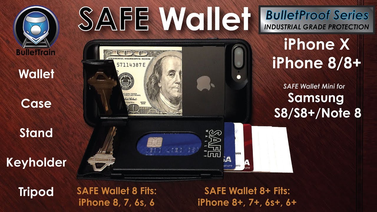 SAFE Wallet XS Max - BulletTrain