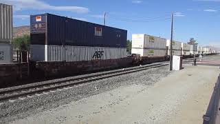 BNSF intermodal train through the Tehachapi pass part 1: The Tehachapi Depot museum