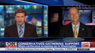 Gov. Scott gives a Preview of his CPAC Speech, focusing on Jobs.