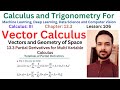 Lesson 106: Partial Derivatives for Multi Variable Calculus | Calculus III Course
