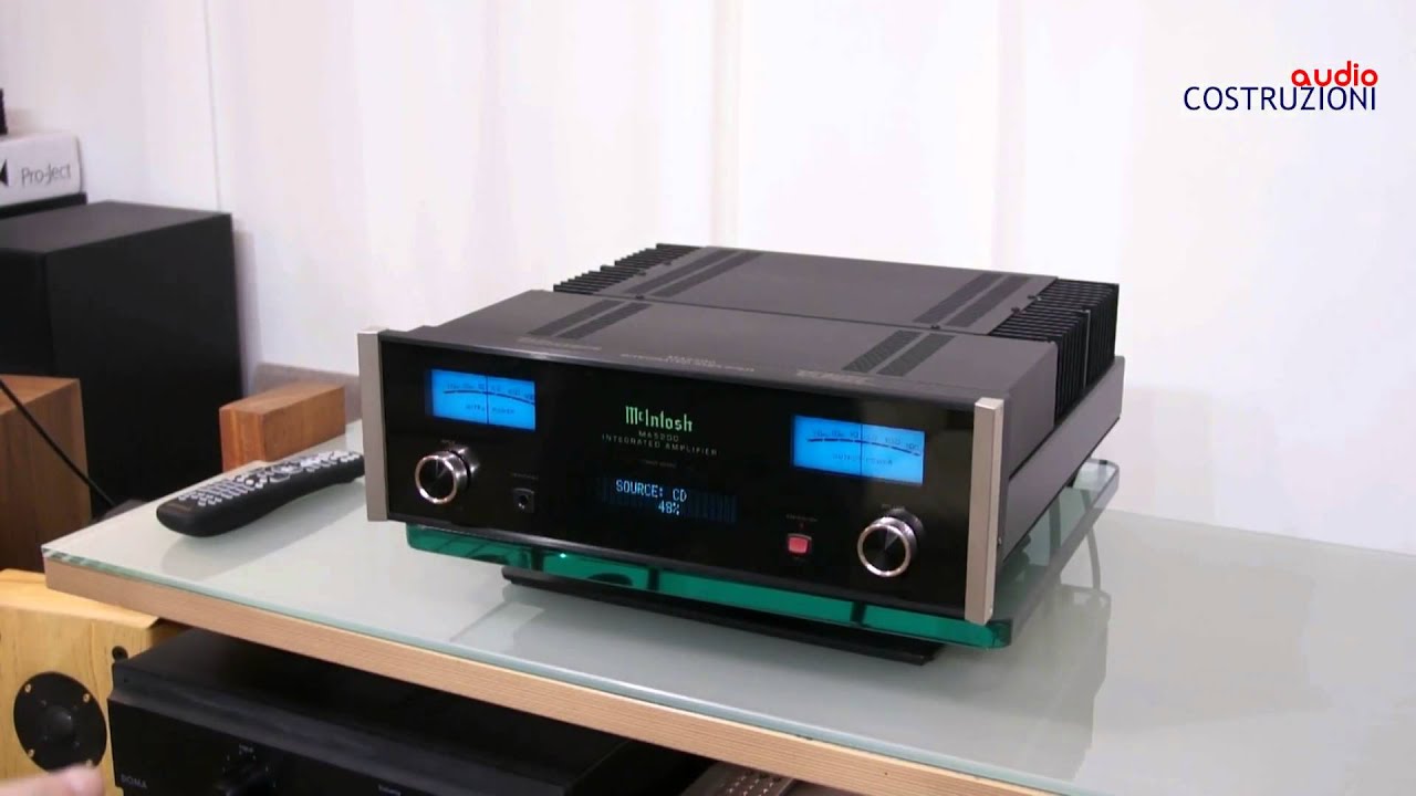 McIntosh MA5200 di Sbisa' Audiocostruzioni - YouTube