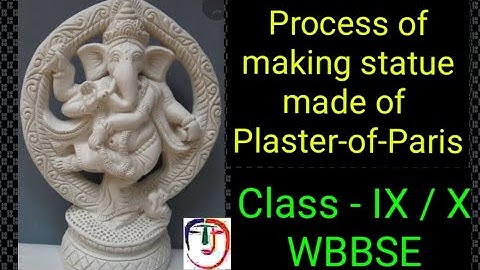 Process of making a Statue for the students of IX & X under WBBSE