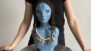 Скульптура Аватар из шоколада. Chocolate Avatar .