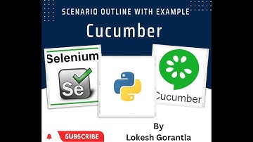 Part 5: Scenario Outline with Examples | Data Driven Test using Selenium Python | Behave(BDD)