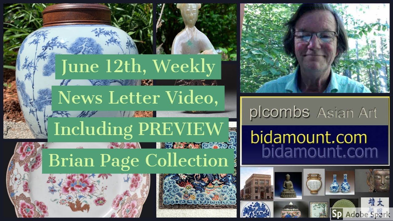 Weekly Bidamount Asian Art News, Brian Page Collection, eBay and Catawiki, Global Auction News