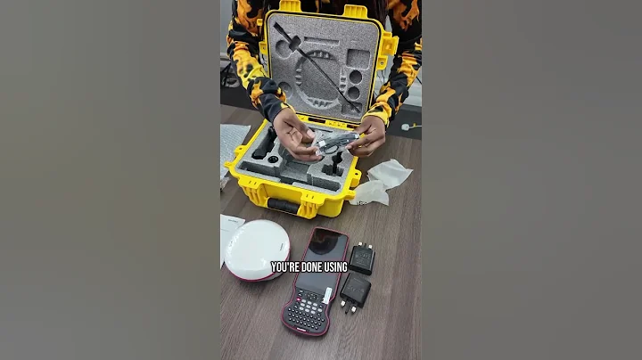 Unboxing the Jupiter Laser Visual RTK by ComNav Technology!