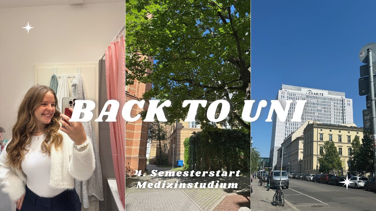 Erste Woche im 4. Semester Medizinstudium: OE Kabarett, OE Grillen, Ersti-Veranstaltungen....🎓✨