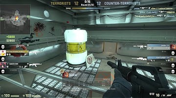 CS:GO 4 Frag Retake on Nuke