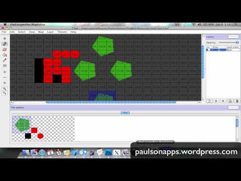 Using Tiled Editor for TMXTileMap and Cocos2d - Iphone Games - Part 1 video 3