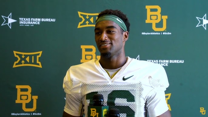 Baylor Football: Hal Presley Media Availability (August 11, 2023)