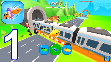 Shape-Shifting - Gameplay Walkthrough Part 1 Levels 1-12 Bike,Helicopter,Car Unlocked (iOS,Android)