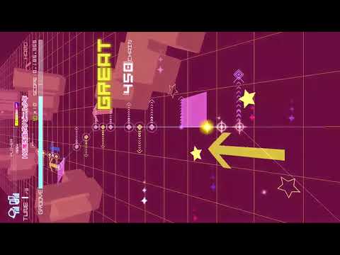 グルーヴコースター4 スターライトロード HG魔改造ポリビニル少年 HARD PERFECTプレイ動画