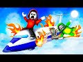 JJ and Mikey Survive in AIRPLANE CRASH in Roblox - Maizen