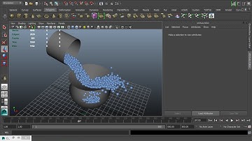 Maya 2014 tutorial : Fooling around with nParticles