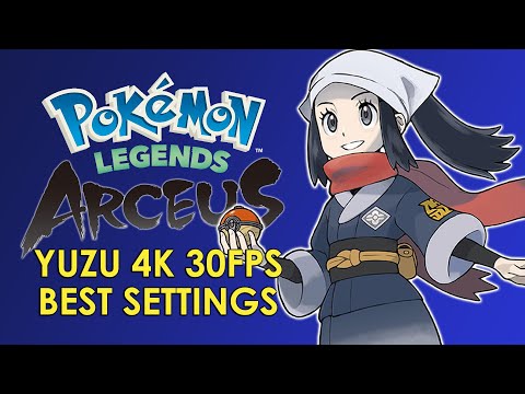 Yuzu EA 2440  Pokemon Legends Arceus 4K FSR 60FPS Mod Switch Gameplay 