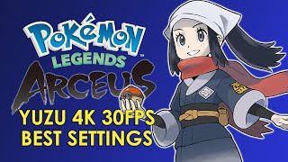 Pokemon Legends Arceus - YUZU 2022 4K 30FPS